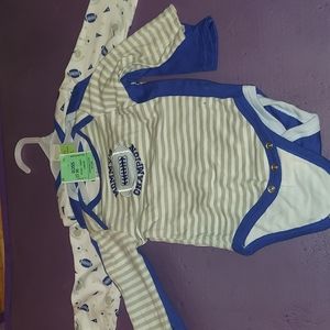 3 pk body suit brand new baby boy 6-9 months baby gear